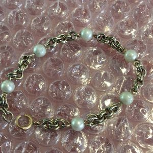 Vintage 12 kt GF pearl Bracelet